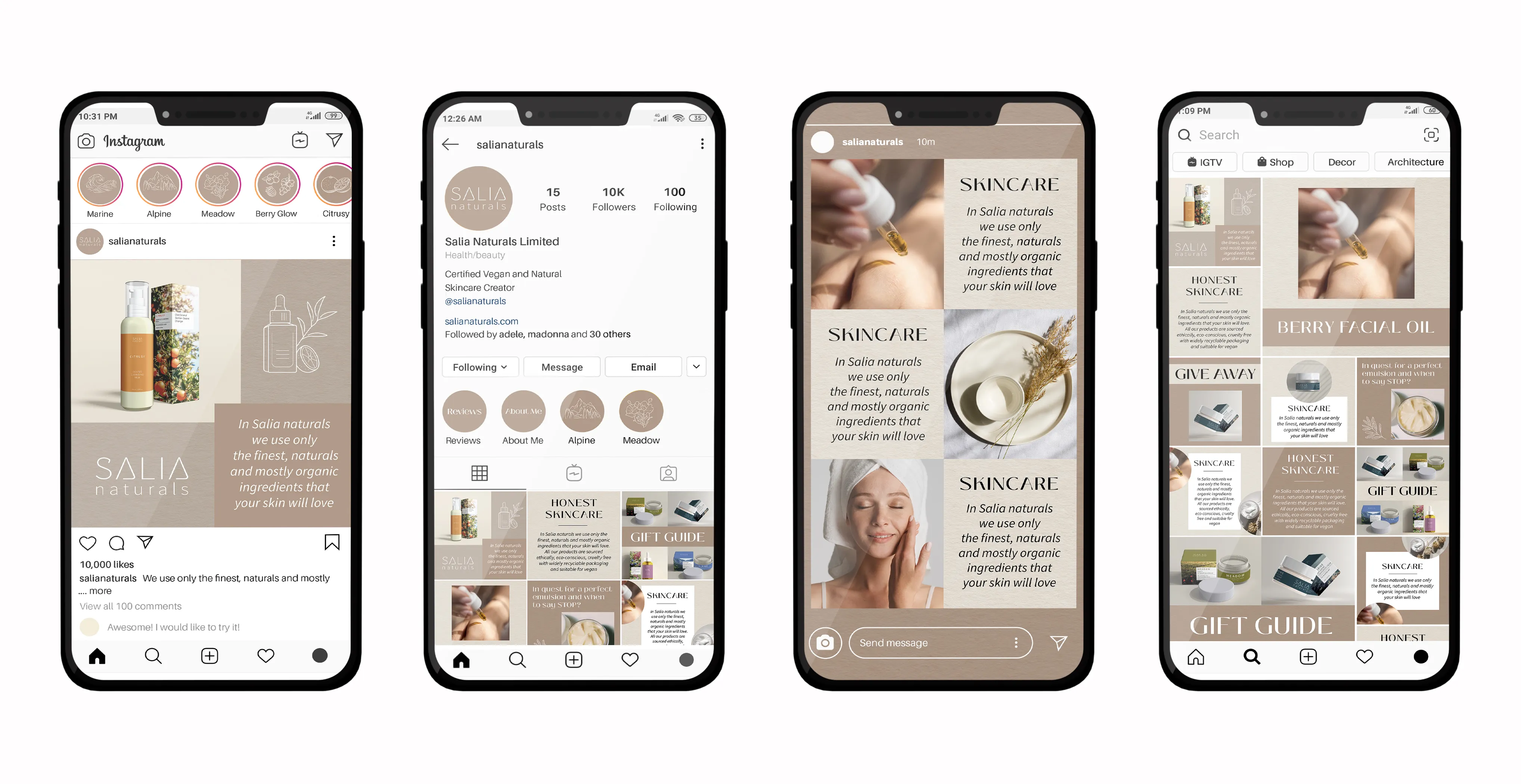 Preview of Salia Cosmetics