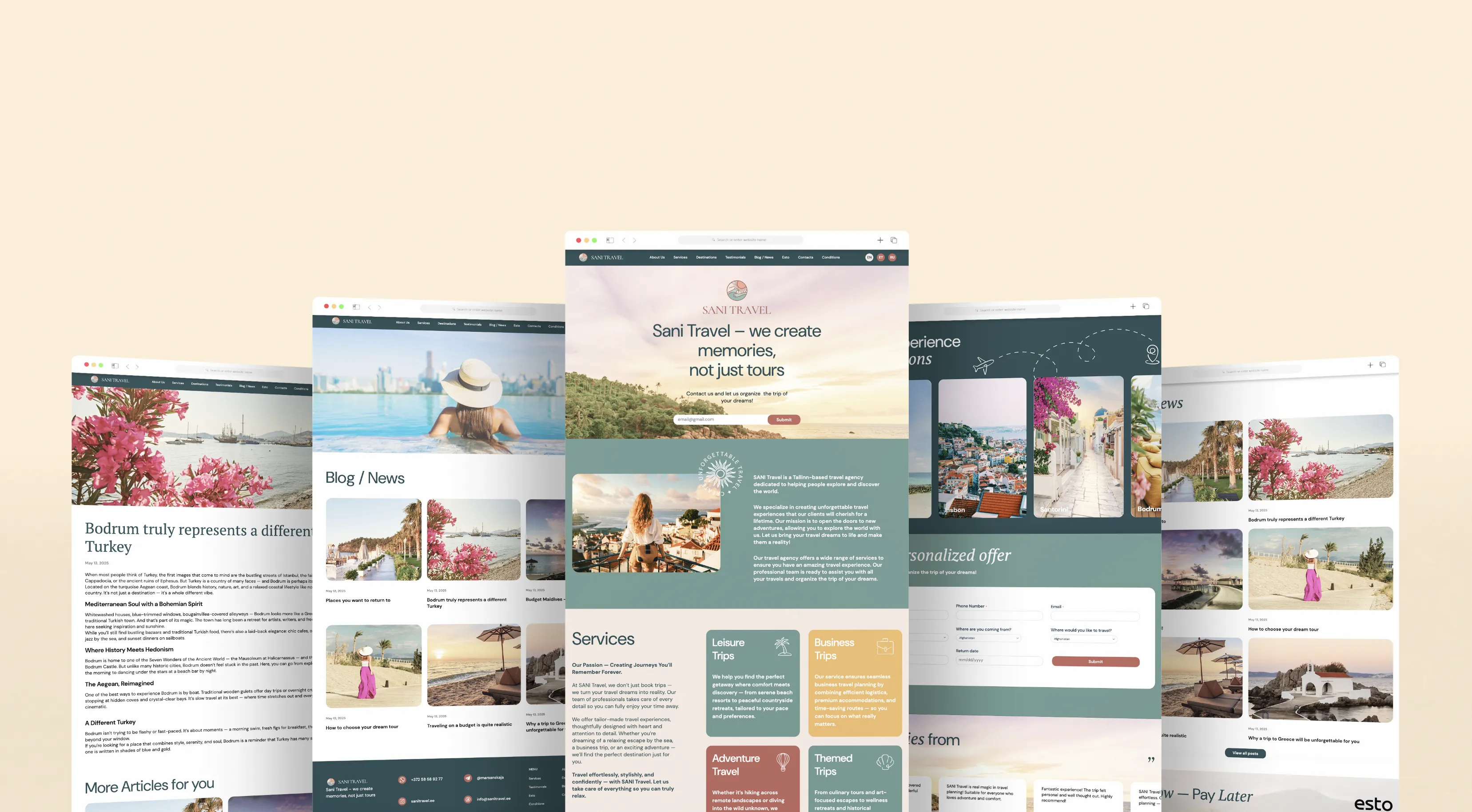 Preview of Sani Travel
